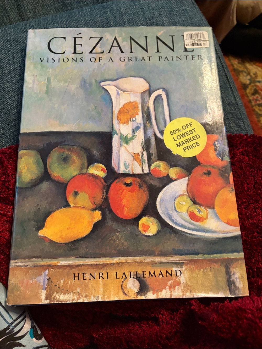 : Visions of a Great Painter - Hardcover Art Book (Blue Cover)
